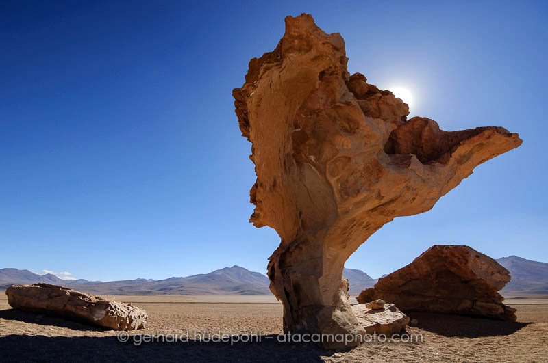 Arbol de Piedra, Rock erosion in the altiplano of Bolivia