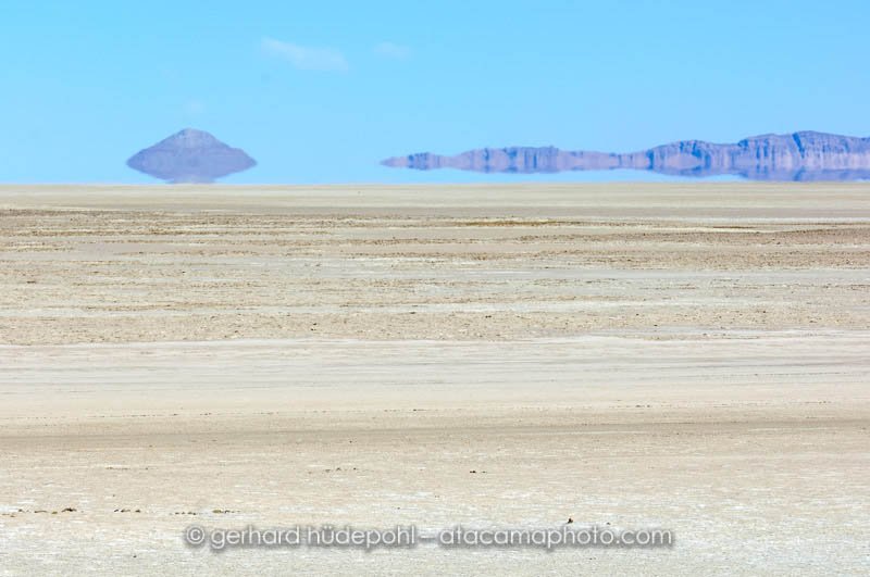 Mirage on Salar de Uyuni