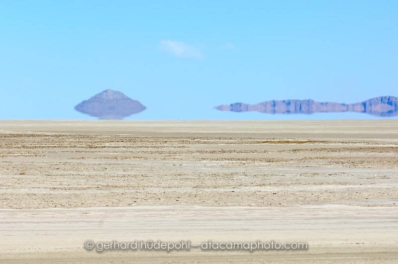 Mirage on Salar de Uyuni