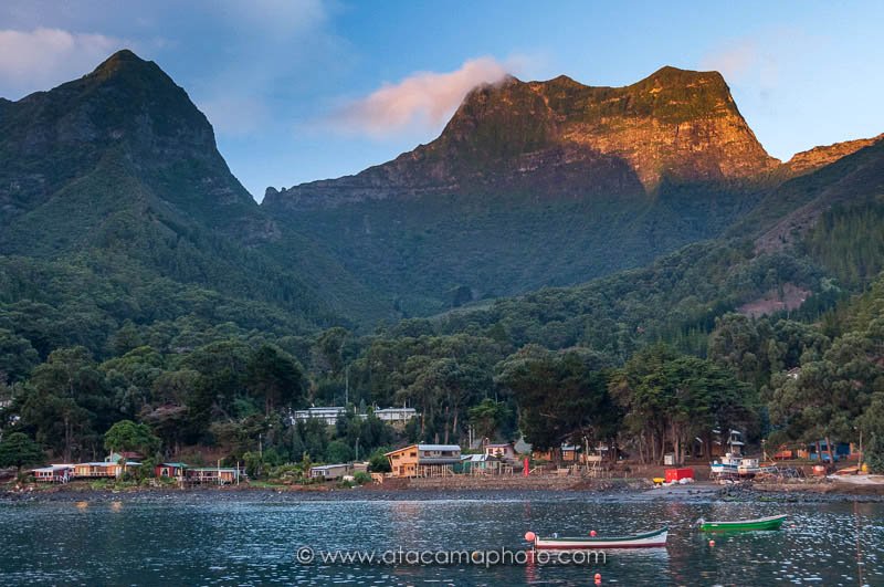 San Juan Bautista and Cerro El Yunque, Robinson Crusoe Island